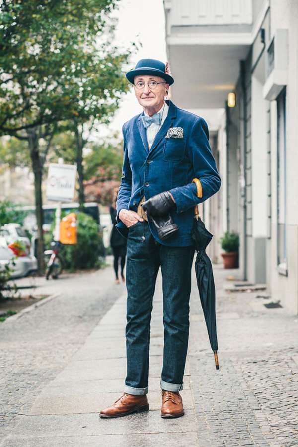 Гюнтер Краббенхефт – самий стильний пенсіонер Берліна (15 фото)