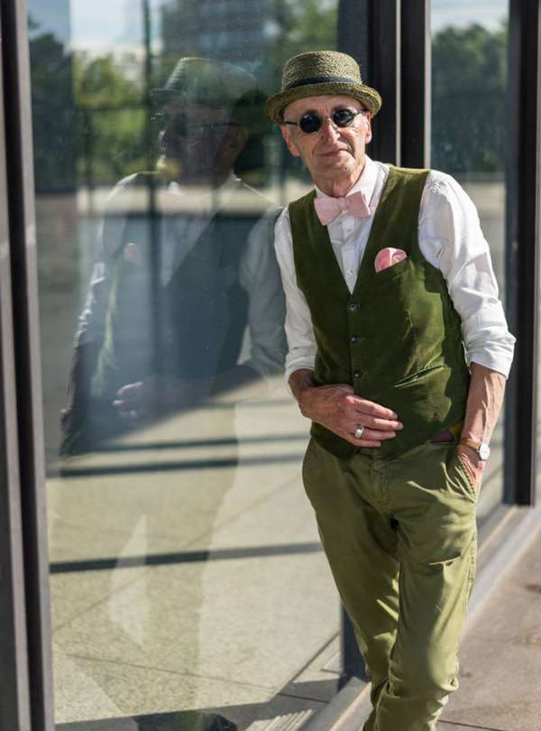 Гюнтер Краббенхефт – самий стильний пенсіонер Берліна (15 фото)