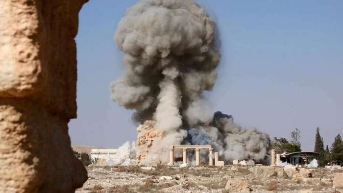 Бойовики ИГИЛ знищили храм Ваала в Пальмірі (5 фото)