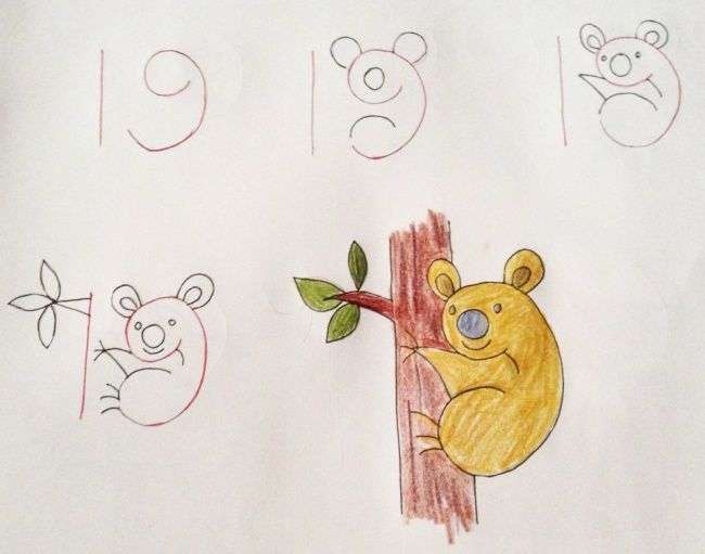 Як за допомогою цифр прищепити дитині любов до математики і малювання (20 картинок)