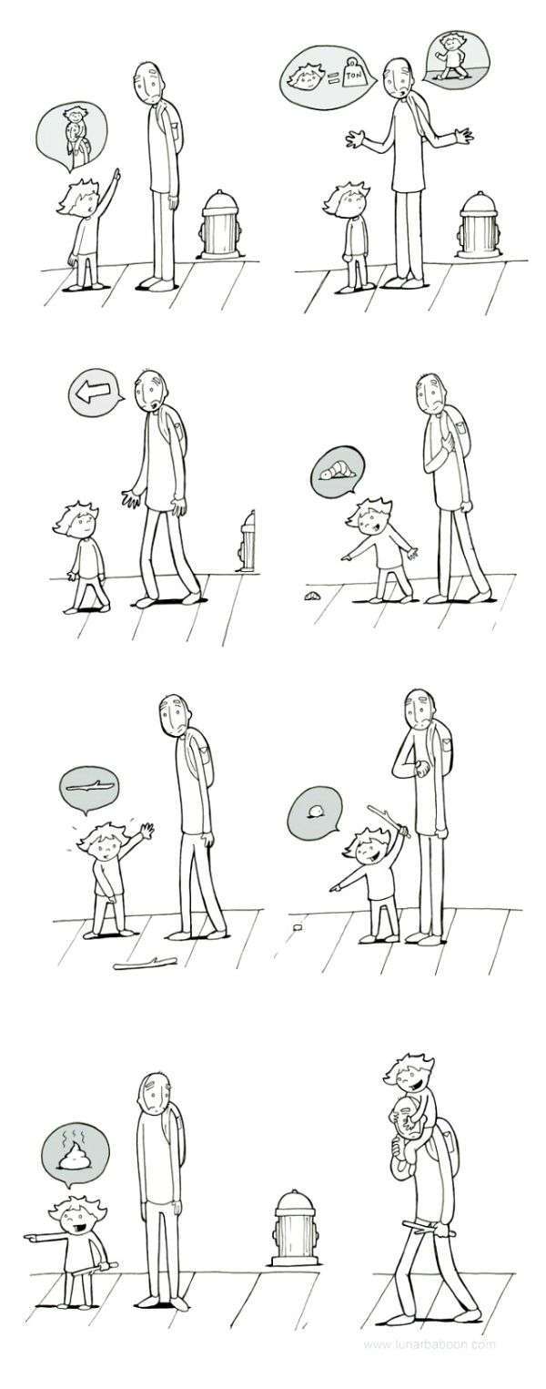 Веселі комікси про типовою сімейного життя (20 картинок)