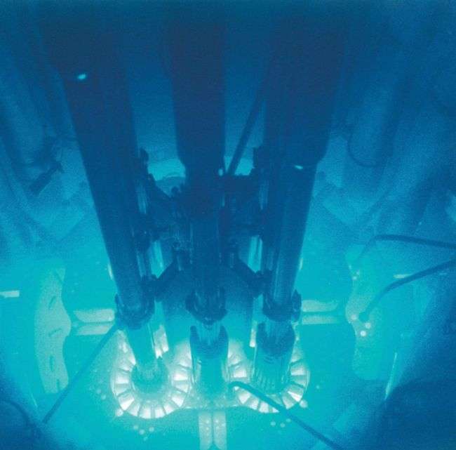 Ефект Вавілова — Черенкова в ядерних реакторах (6 фото)