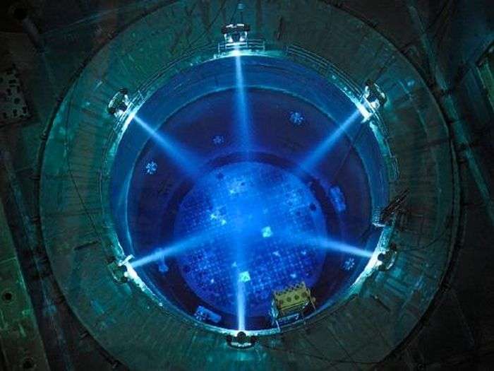 Ефект Вавілова — Черенкова в ядерних реакторах (6 фото)