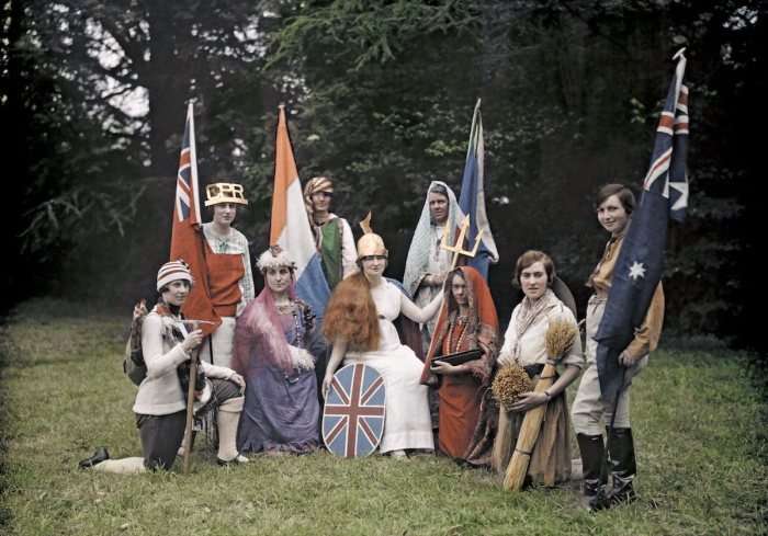 Кольорові фотографії Великобританії та її жителів, 20-ті роки XX століття (21 фото)