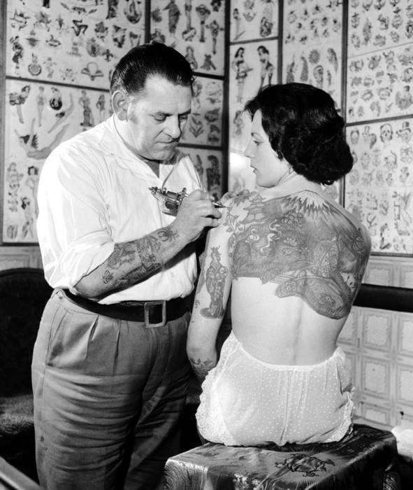 Золотий вік татуювання: 1900 – 1970 роки (30 фото)