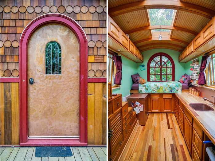Крихітний будинок американського архітектора Кріса Хейнинга (12 фото)