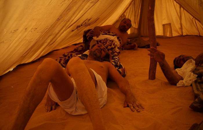Пісочна ванна – панацея по-єгипетськи (16 фото)