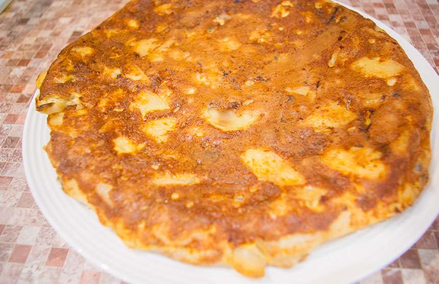 Испанская Тортилья или омлет с картофелем: рецепт классический дом,испанская тортилья,испанский омлет с картофелем,кулинария,рецепты