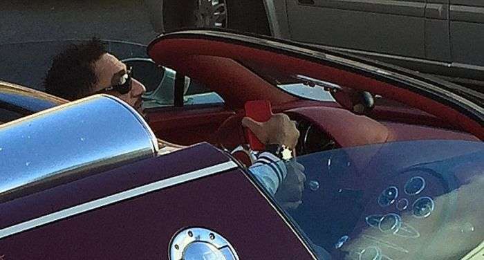 Bugatti Veyron теж може зламатися в самий невідповідний момент (3 фото)