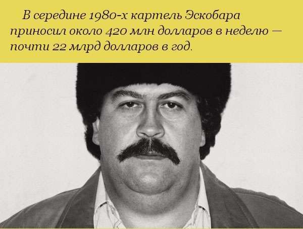 Неймовірні факти про багатство наркобарона Пабло Ескобара (10 фото)