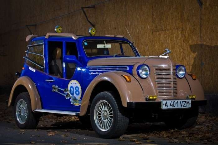 Відреставровані вітчизняні авто (9 фото)
