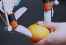 Robotické hřebíky pro přesné uchopení