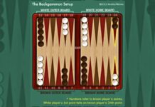 How to Set Up a Backgammon Board for Your First Game